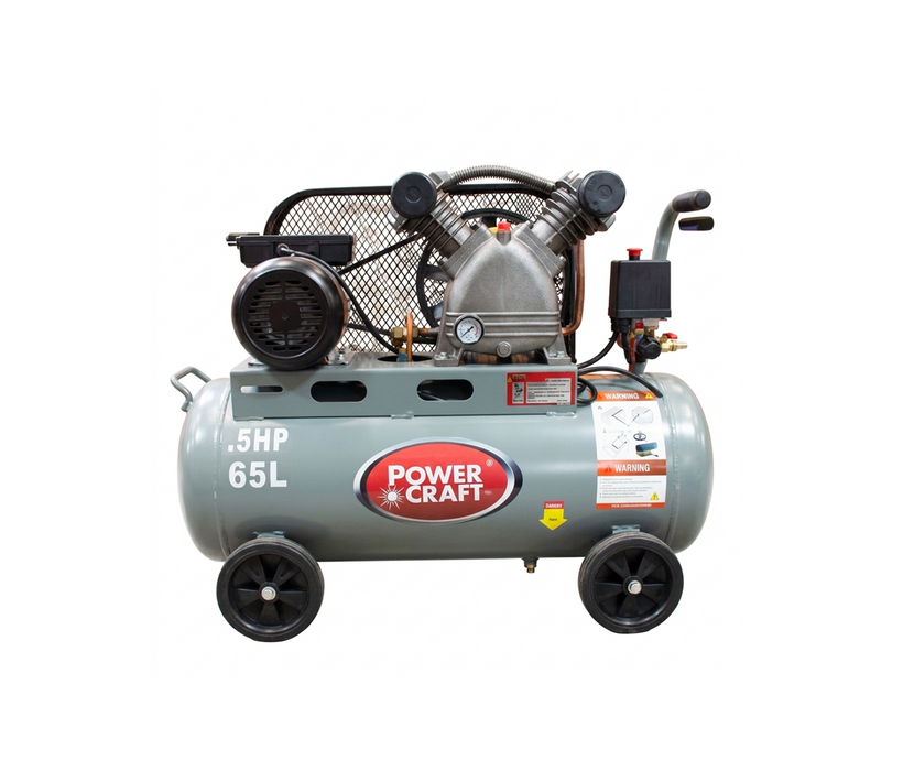 Powercraft Belt Driven Horizontal Air Compressor – PAC 02540, PAC 0565, PAC 1080