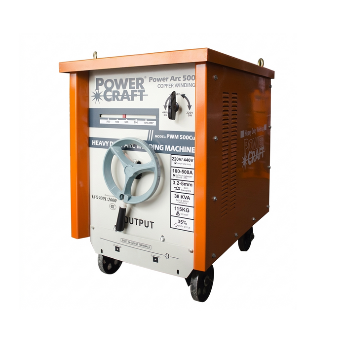 Powercraft AC Transformer Arc Heavy Duty Welding Machine (Copper) - PWM 315CU, PWM 500CU