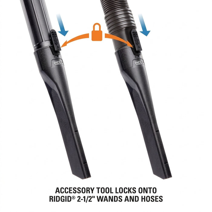 RIDGID 2-1/2” Locking Crevice Tool Accessory LA2502