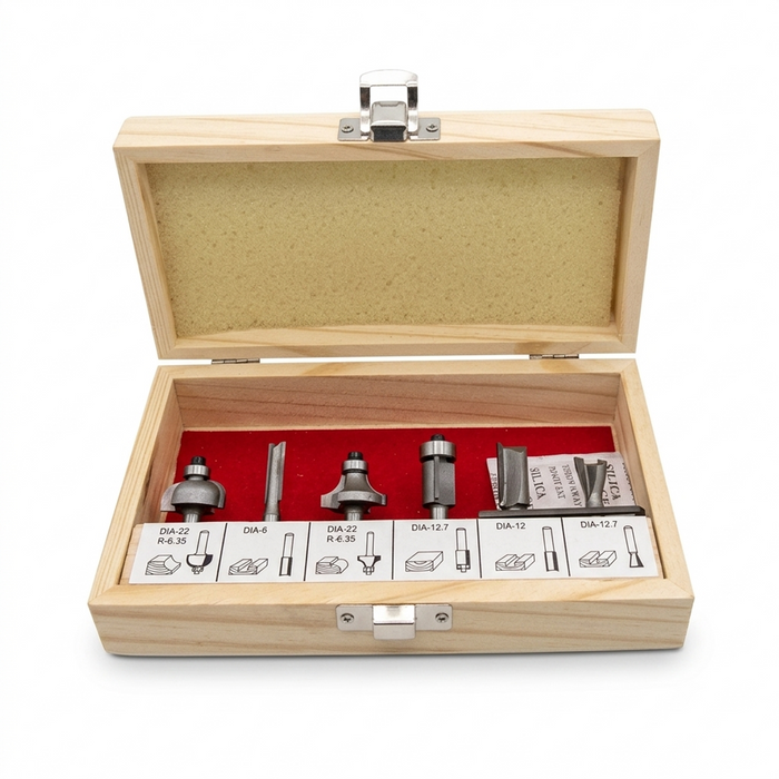Powercraft Router Bit Set
