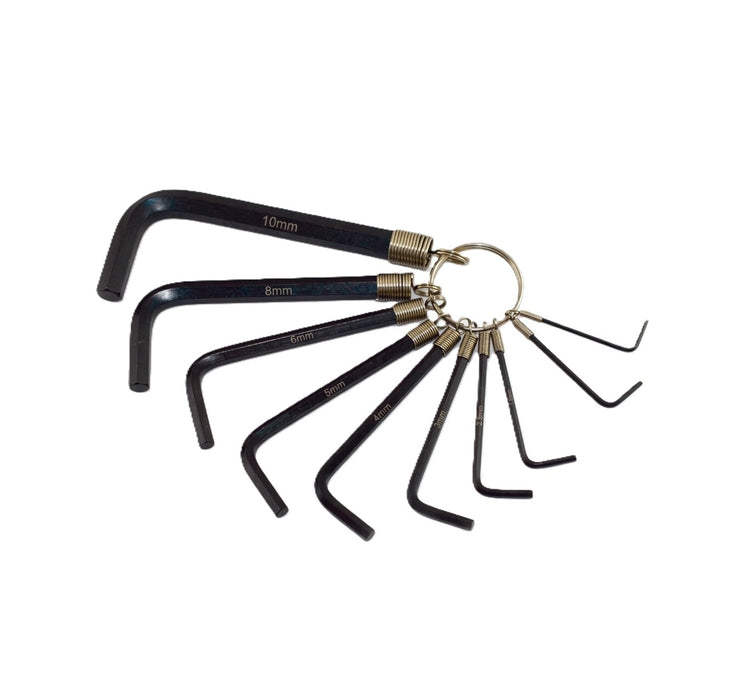 STANLEY 10PC Hex Key Set-Ring, 1.5mm-10mm