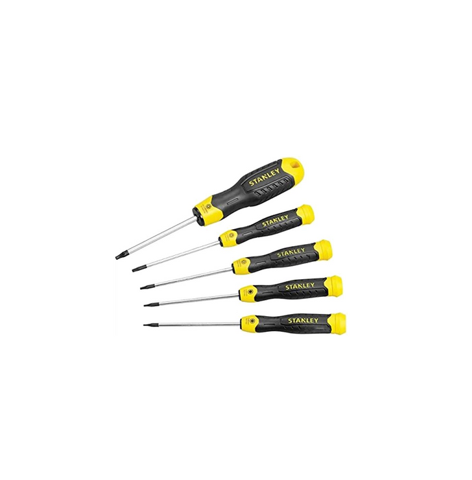 STANLEY 5 pcs Torx Screwdriver Set (Cushion Grip)