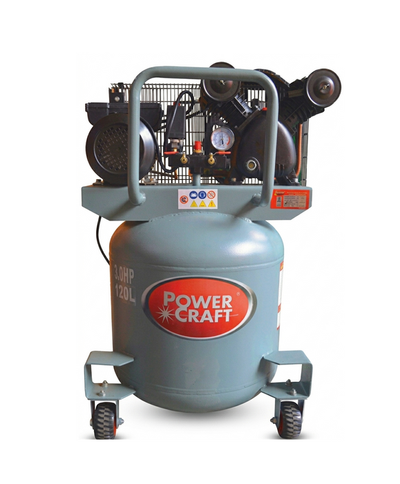 Powercraft Belt Driven Vertical Air Compressor – PAC 1585V, PAC 30120V, PAC 40125V2S