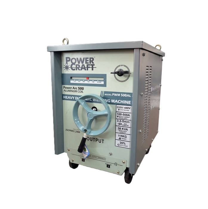 Powercraft AC Transformer Arc Heavy Duty Welding Machine (Aluminum) - PWM 315AL, PWM 500AL