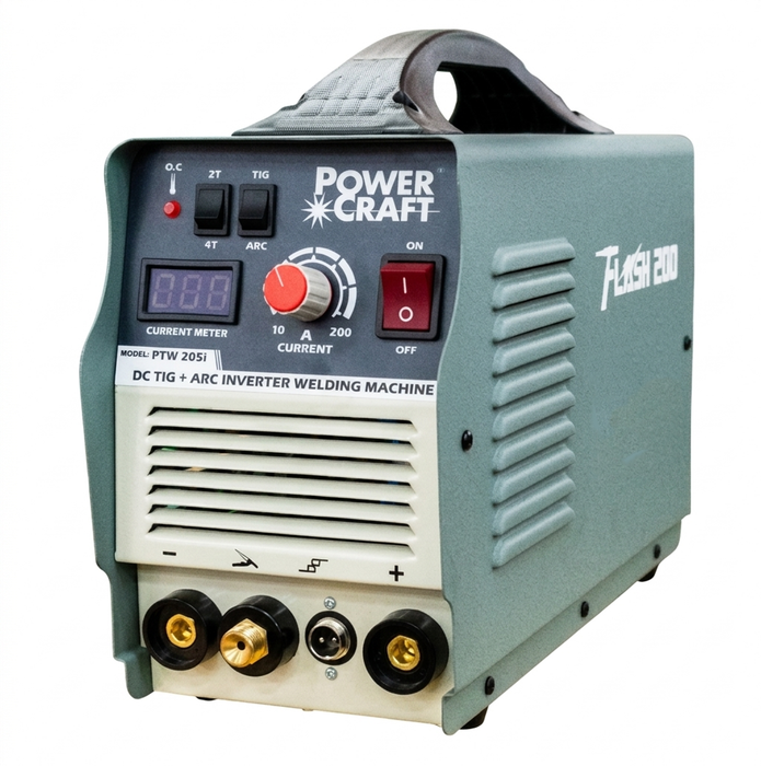 DC TIG + ARC Inverter Welding Machine Powercraft – PTW 300HD, PTW 250i