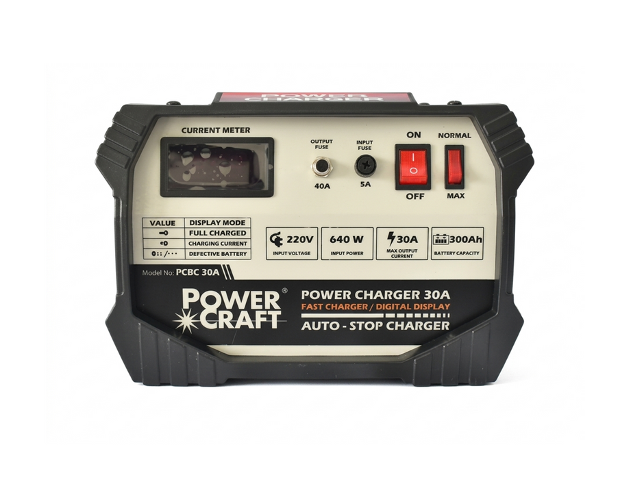 Powercraft Battery Charger - PCBC 20A, PCBC 30A, PCBC 50A