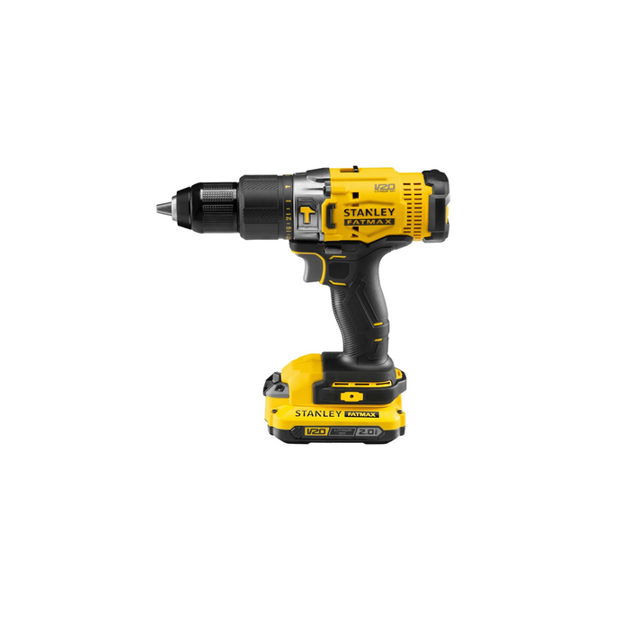 STANLEY 20V Cordless Hammer Drill, 13 mm - SCD712D2K