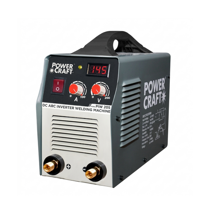 DC Arc Inverter Welding Machine Powercraft – PIWD 200, PIW 205, PIW 250VRD