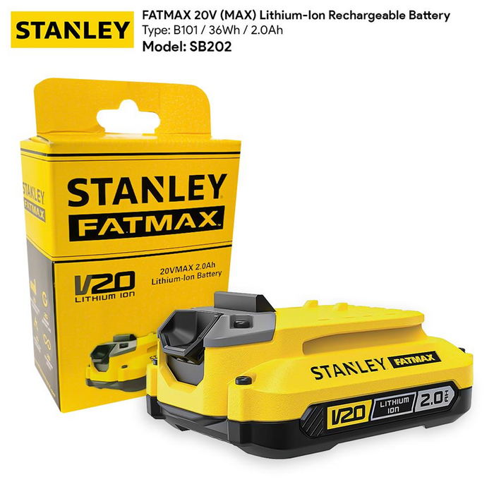 STANLEY FATMAX V20 Batteries