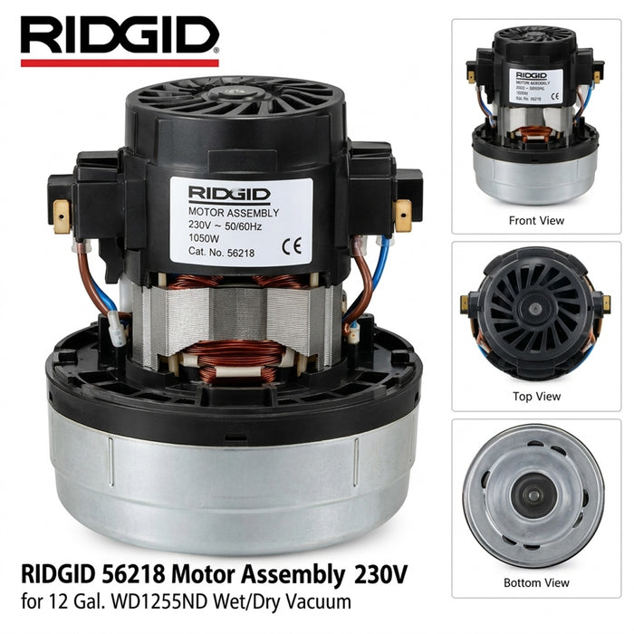 RIDGID 56218 Motor Assembly 230V