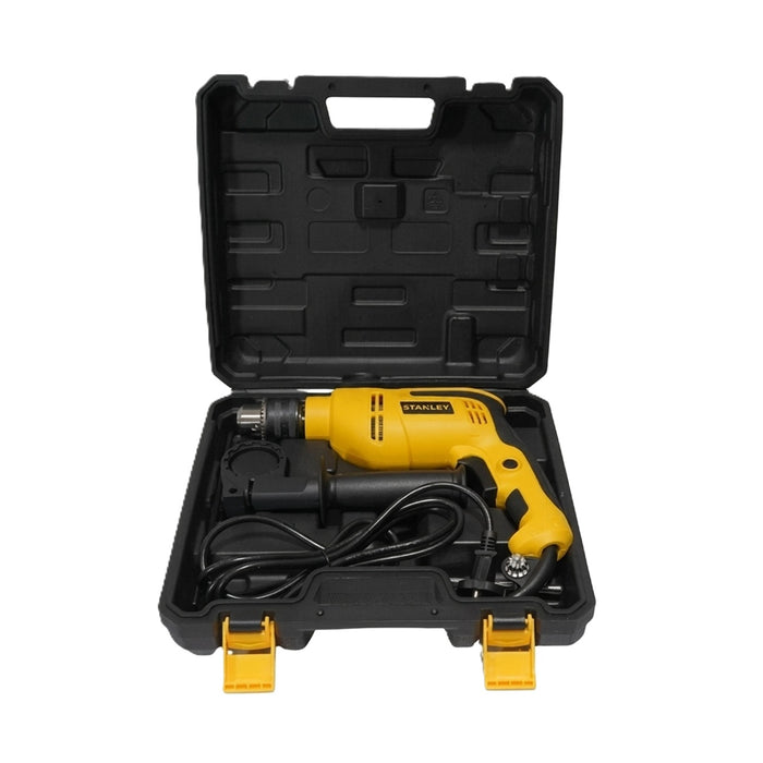 STANLEY 550W Impact Drill 13MM with Kit Box