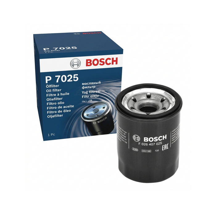 Bosch Oil Filter, Spin-On - P 7025