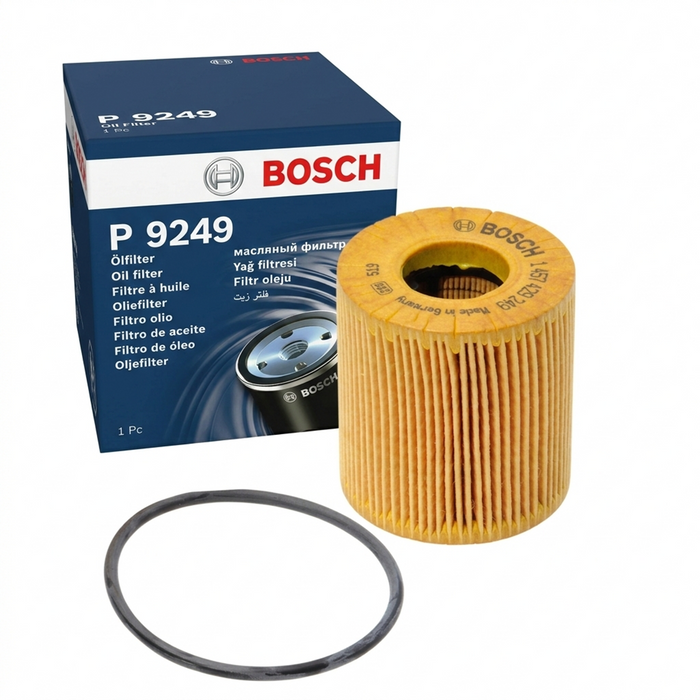 Bosch Oil Filter, Element - P 9193, P 9244, P 9249, P 9257, P 9306, P 9616