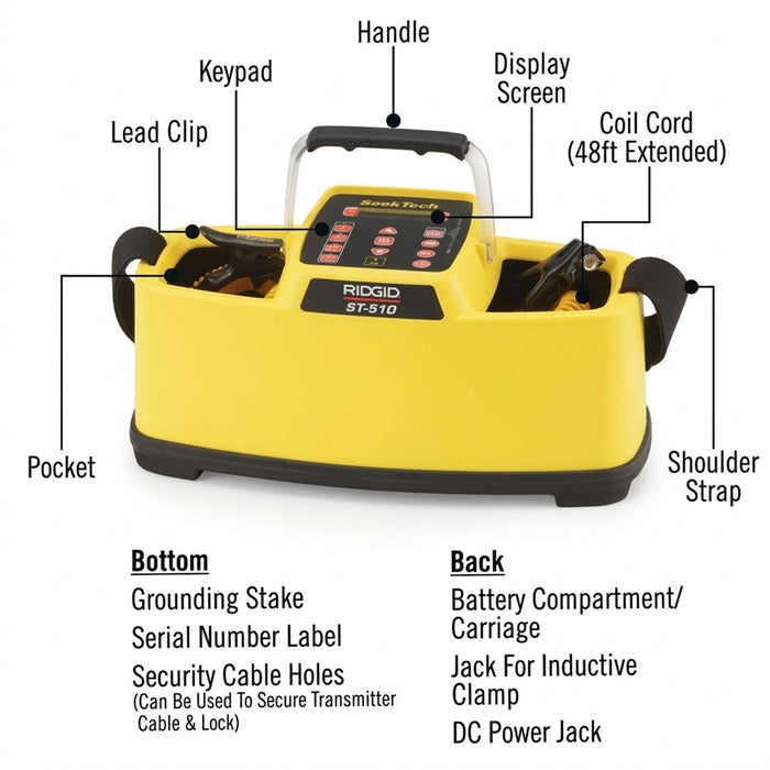 RIDGID SeekTech ST-510 Line Transmitter