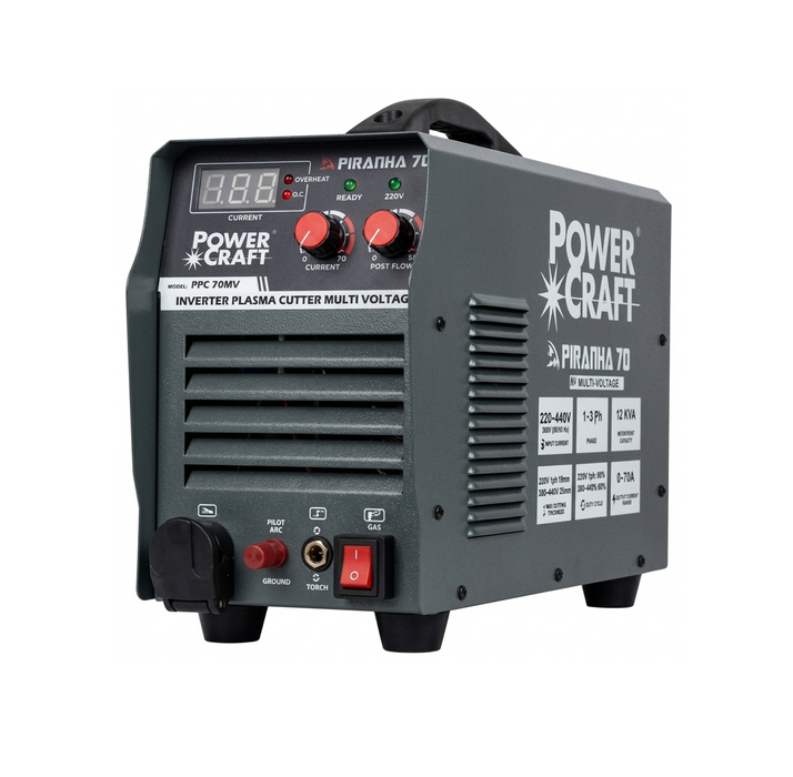 Air Plasma Cutting Machine Powercraft - PPC 40A, PPC 40AIR, PPC 70MV, PPC 70MV AIR, PPC 120AIR