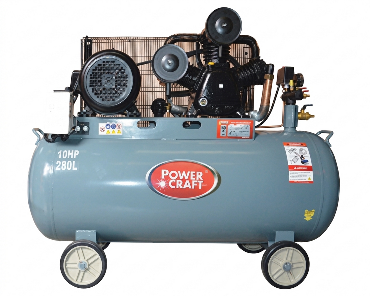Powercraft Belt Driven Horizontal Air Compressor – PAC 20100H, PAC 301 ...