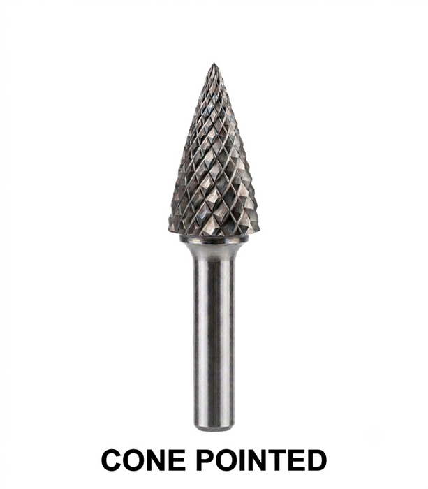 Powercraft Cardbide Burrs - Rotary Grinding Bits