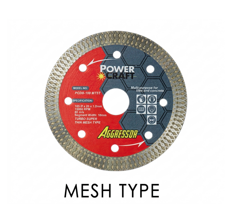 Powercraft Diamond Blade Aggressor Series