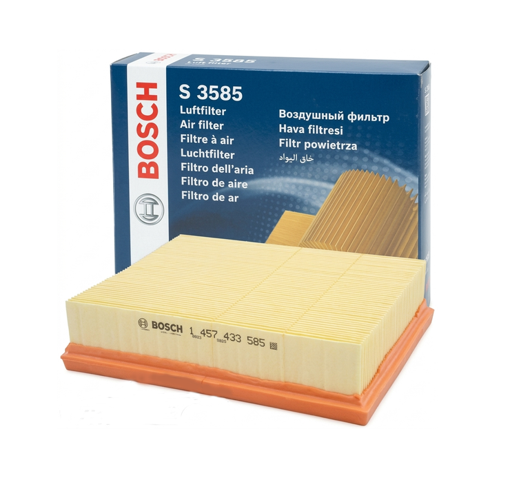 Bosch Air Filter Insert, Element – S 3300, S 3333, S 3585, S 3607, S 3697, S 3698