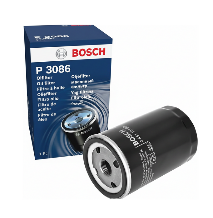 Bosch Oil Filter, Spin-On, P 2056, P 3033, P 3050, P 3086, P 3105, P 4026, P 2003