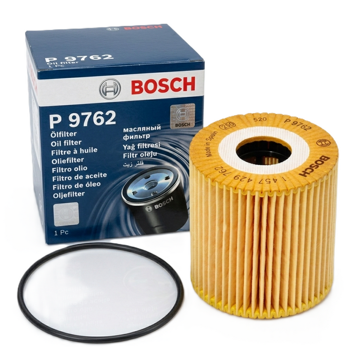 Bosch Oil Filter, Element - P 9638, P 9755, P 9760, P 9762