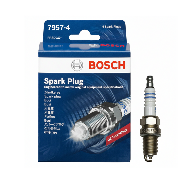 Bosch Start (Copper) Spark Plugs - DF7REC2 (YR7DC+), Q7EC (H7DC), F6TC (W8DC), K6TC0R (FR8DCX+)