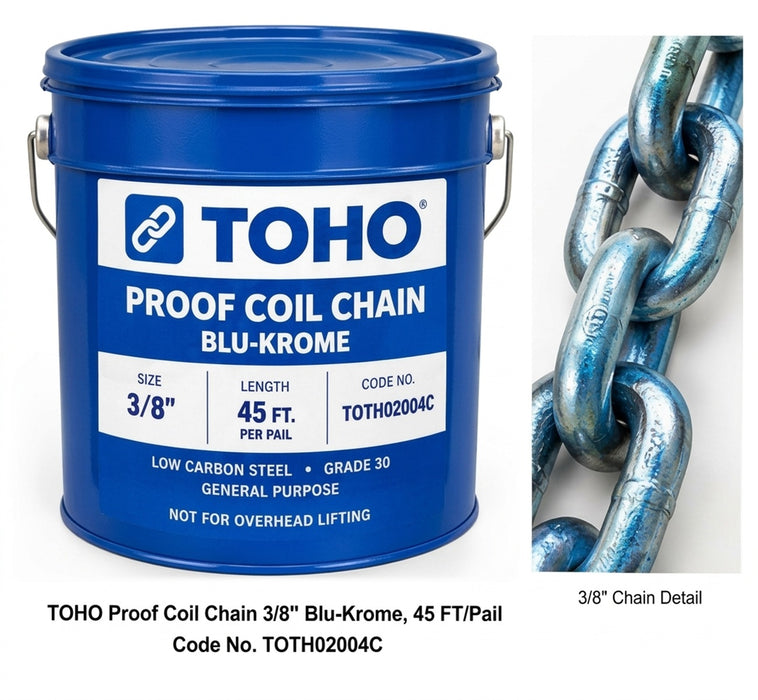 TOHO Proof Coil Chains