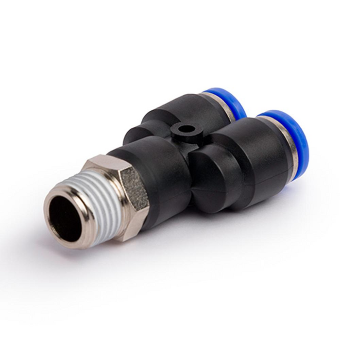 PWT (PX) Male Y Branch Push-to-Connect Pneumatic Fitting