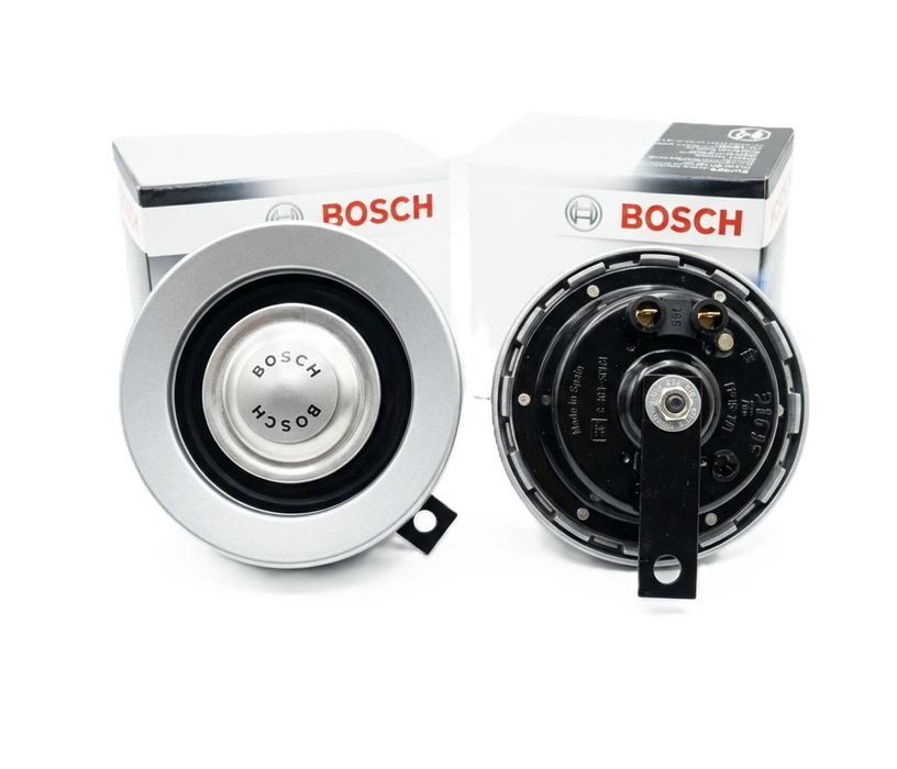 Bosch Europa/Supertone Horn with Decorative Ring (Silver), 12V