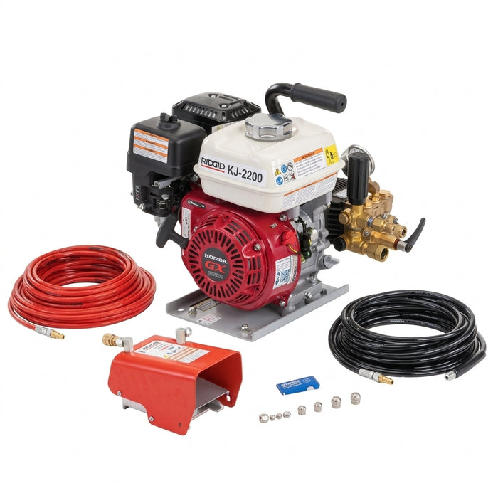 RIDGID KJ-2200-C Water Jetting Machine