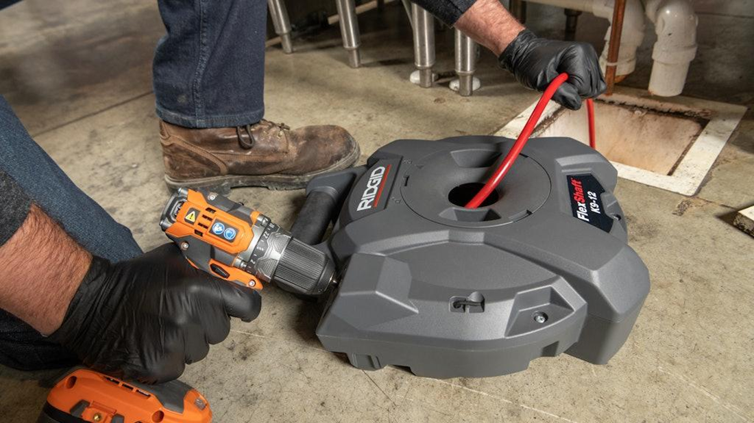 RIDGID FlexShaft Drain Cleaning Machine