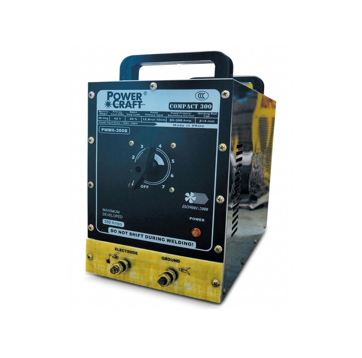 Powercraft AC Compact Transformer Arc Welding Machine - PWM5 200B, PWM5 300B, PWM6 200В, PWM6 300B