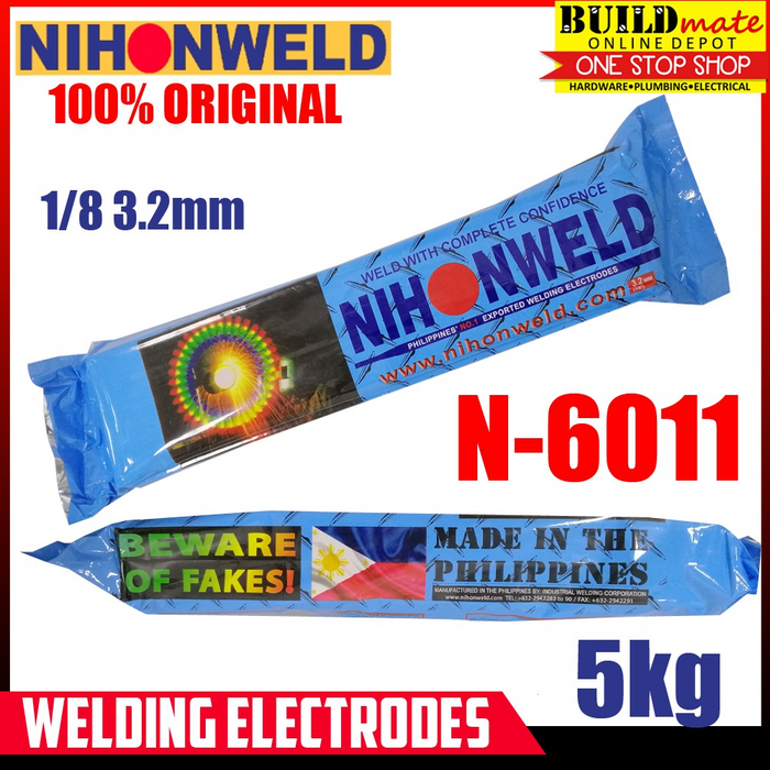 NIHONWELD Cellulosic Welding Electrodes – N-6011