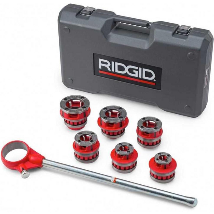 RIDGID Exposed Ratchet Threader Set with Case