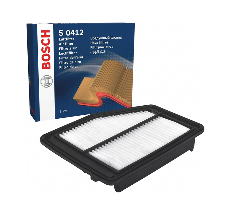 Bosch Air Filter Insert, Element – S 0347, S 0350. S 0391, S 0412, S 0415, S 0456
