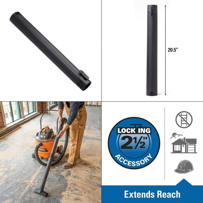 RIDGID 2-1/2" Locking Extension Wand Accessory LA2508