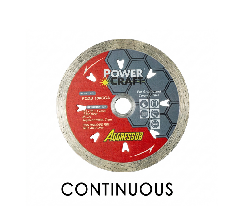 Powercraft Diamond Blade Aggressor Series