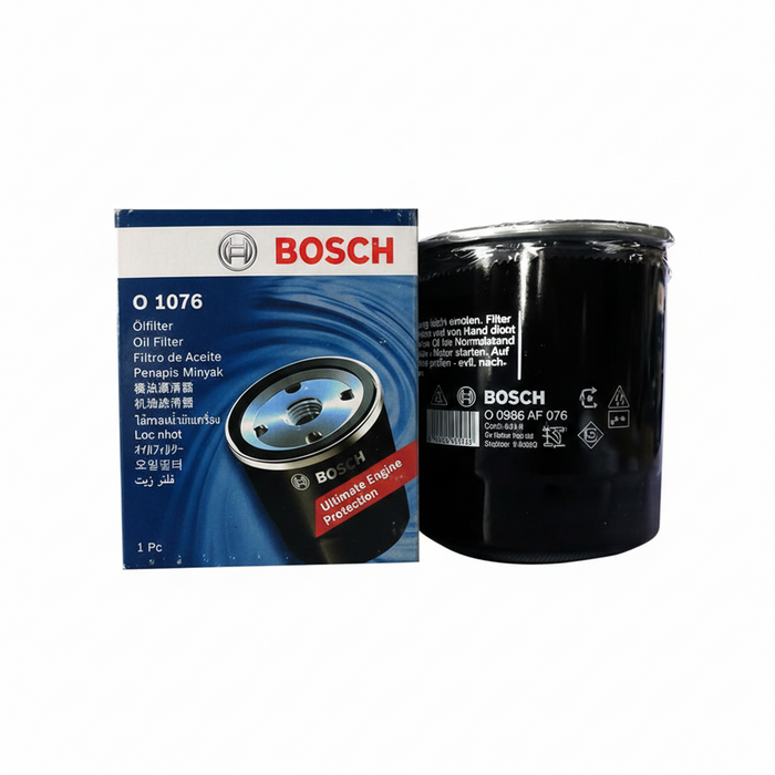 Bosch Oil Filter, Spin-On - O 1067, O 1071, O 1074, O 1075, O 1076, O 1080