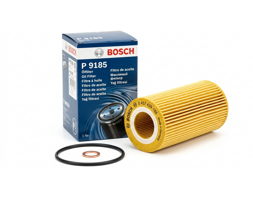 Bosch Oil Filter, Element - O 1502, O 1506, O 1507, O 1508, P 9185, P 9192