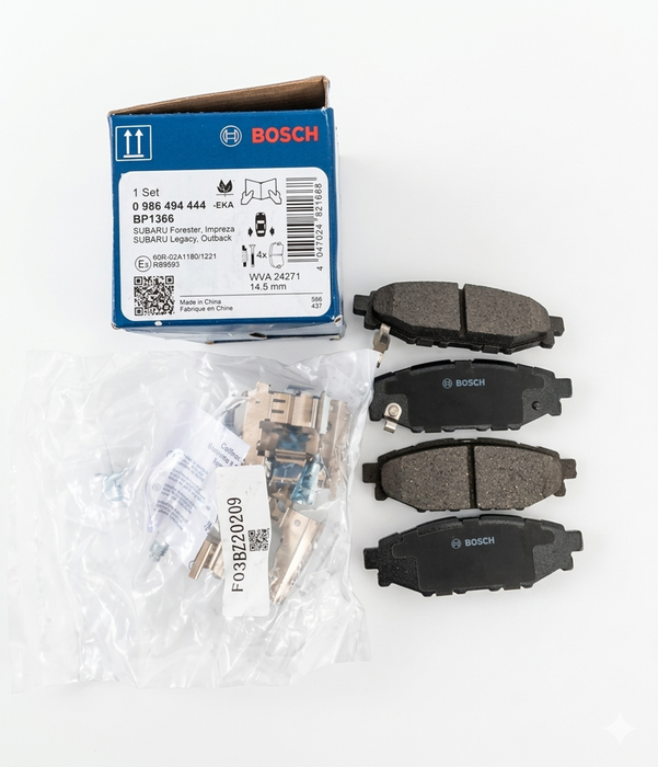 Bosch Premium Brake Pads - BP767, BP1062, BP1168, BP1217, BP1366, BP1683
