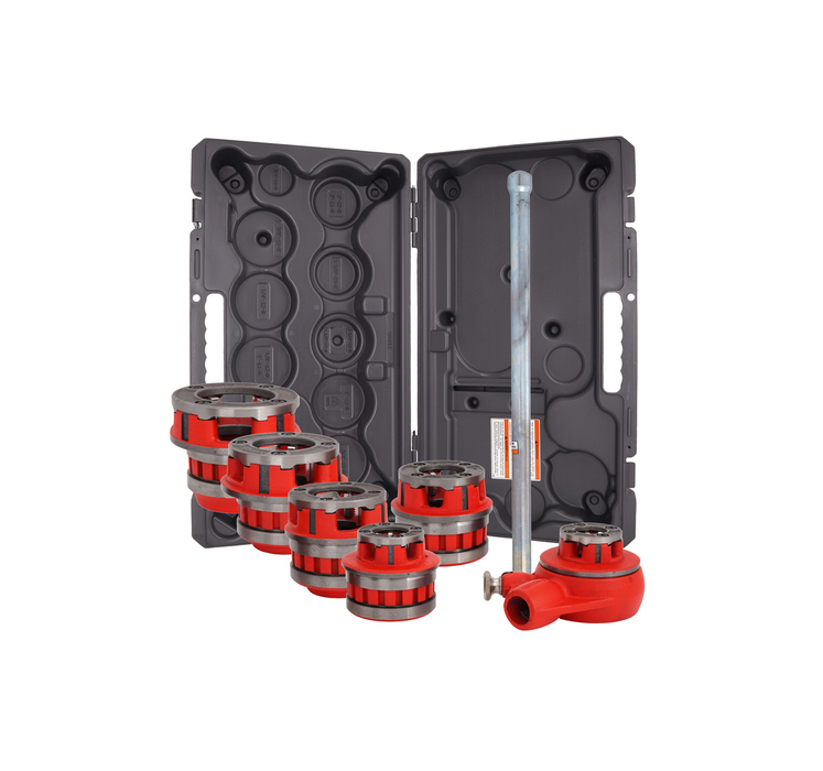 RIDGID Exposed Ratchet Threader Set with Case