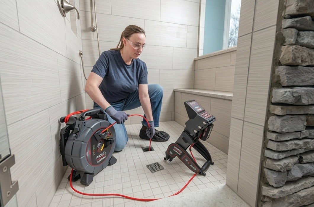 RIDGID SeeSnake® microREEL® APX™ with TruSense® Technology