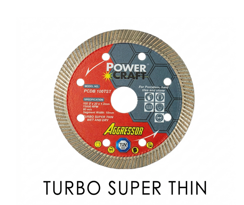 Powercraft Diamond Blade Aggressor Series