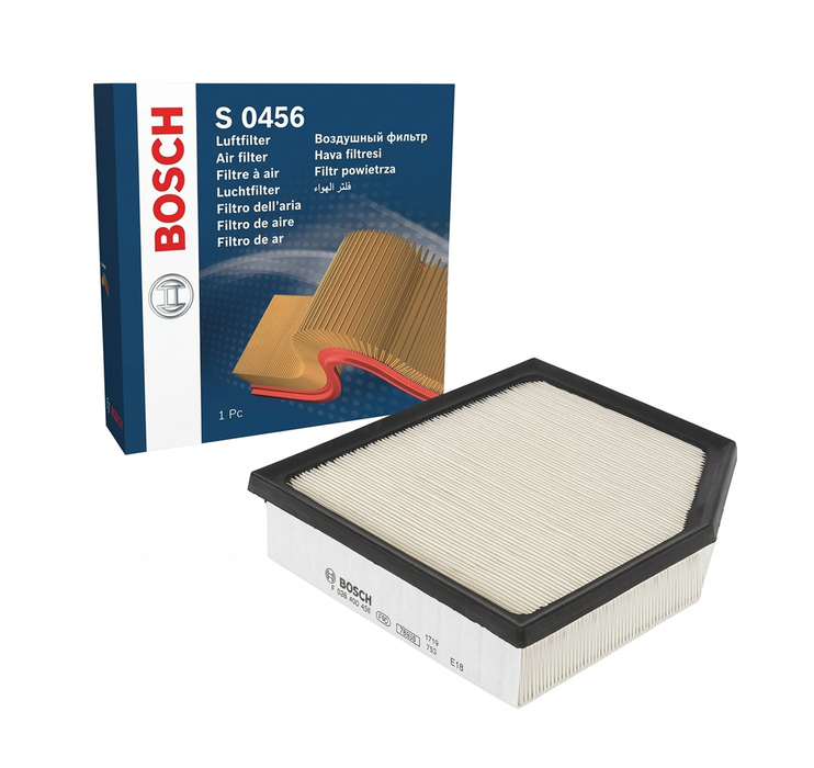 Bosch Air Filter Insert, Element – S 0347, S 0350. S 0391, S 0412, S 0415, S 0456