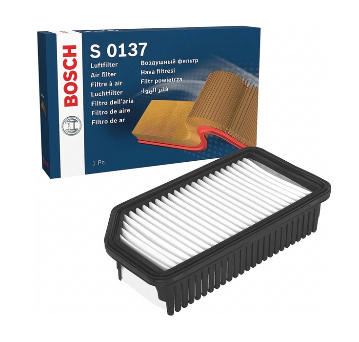 Bosch Air Filter Insert, Element – S 0050, S 0091, S 0126, S 0129, S 0135, S 0137