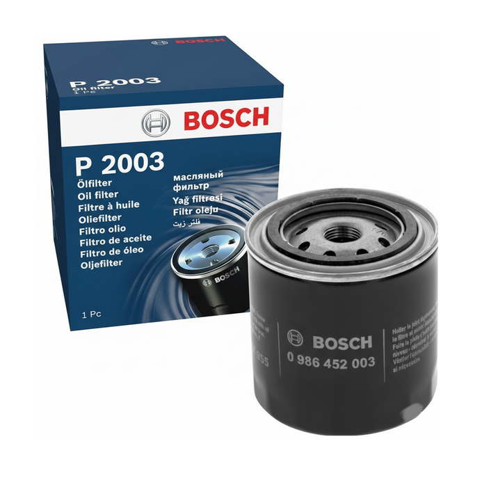 Bosch Oil Filter, Spin-On, P 2056, P 3033, P 3050, P 3086, P 3105, P 4026, P 2003