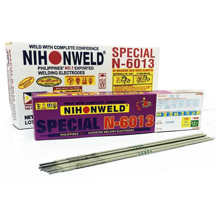 N-6013 NIHONWELD Mild Steel Welding Electrodes – Special & Premium Gold