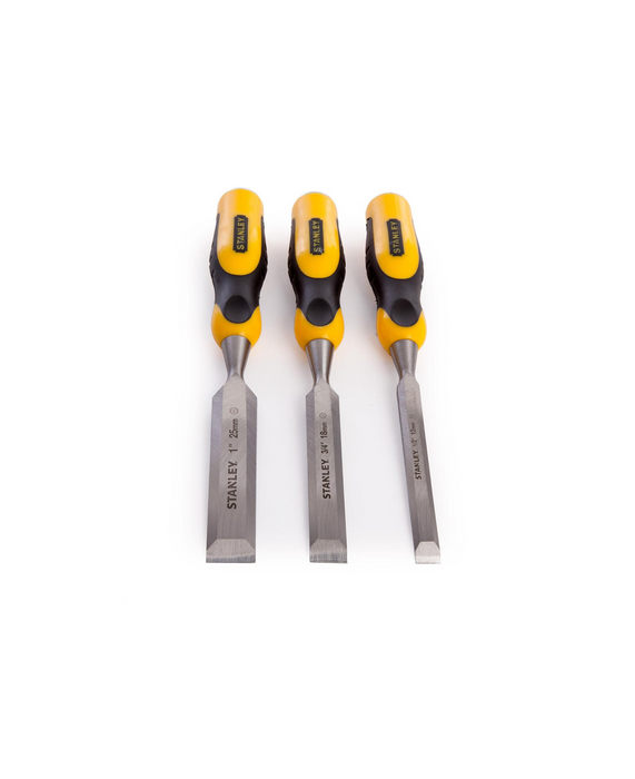 STANLEY Wood Chisel Set with Dyna-Grip