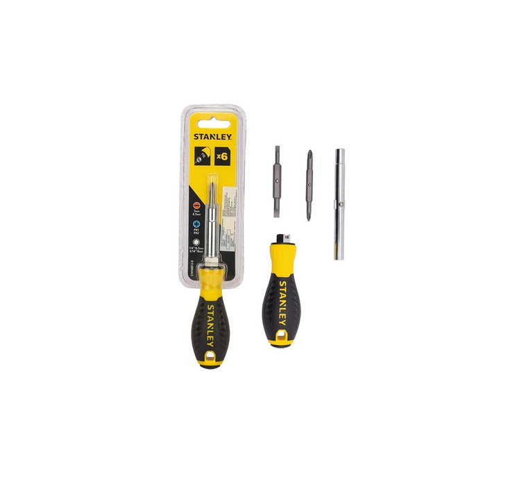 STANLEY 6 Ways Quick-Change Screwdriver