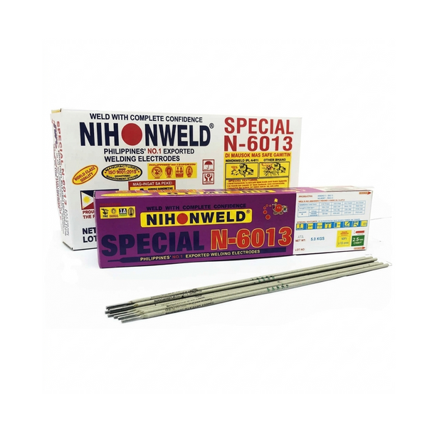 N-6013 NIHONWELD Mild Steel Welding Electrodes – Special 2.5 x 325